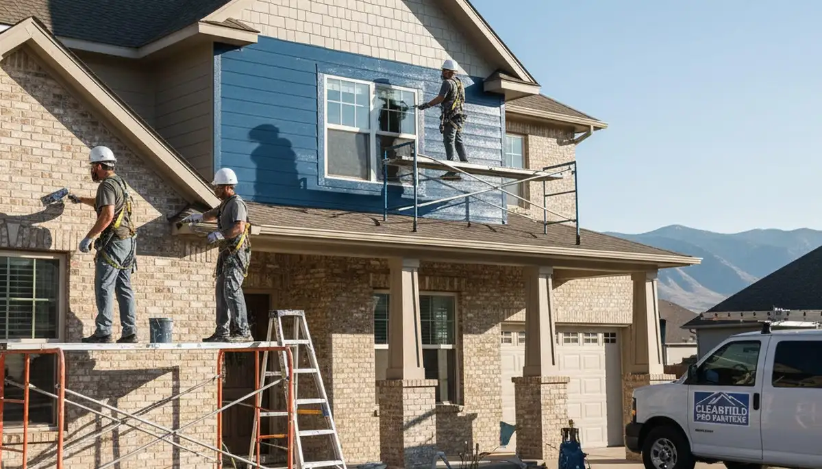 Ogden, UT painting contractor providing professional interior and exterior painting services