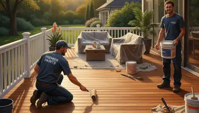 Deck painting service in Ogden, UT to protect and refresh outdoor wood surfaces