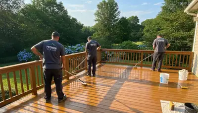 Professional deck sealing in Ogden, UT to protect wood from sun, snow, and moisture