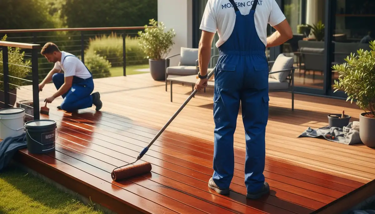 Professional deck staining service in Ogden, UT for durable wood protection and weather resistance