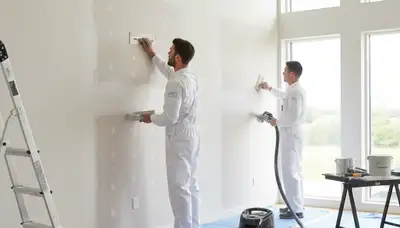 Drywall repair for cracks, holes, and water damage in Ogden, UT by Ogden Paint Pros