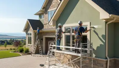Ogden, UT painting contractor providing professional interior and exterior house painting services