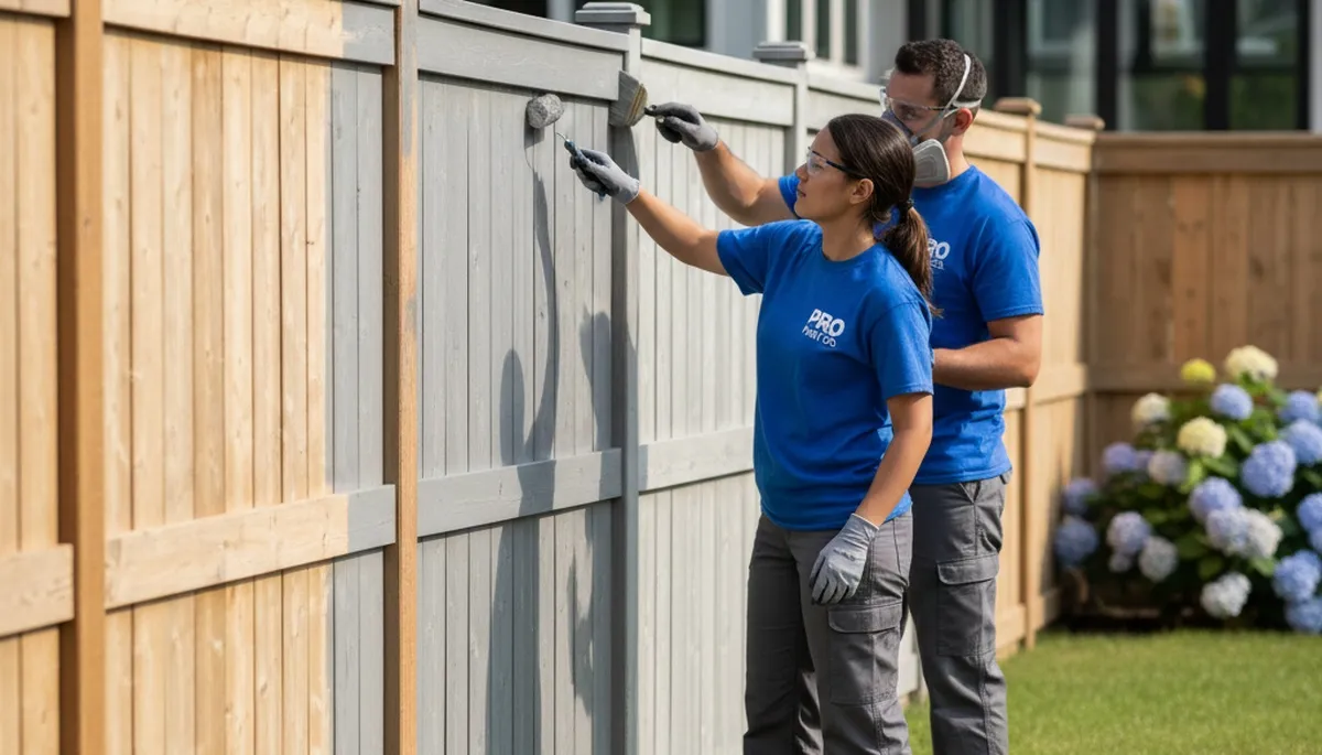 Fence painting service in Ogden, UT to protect and refresh outdoor wood fences