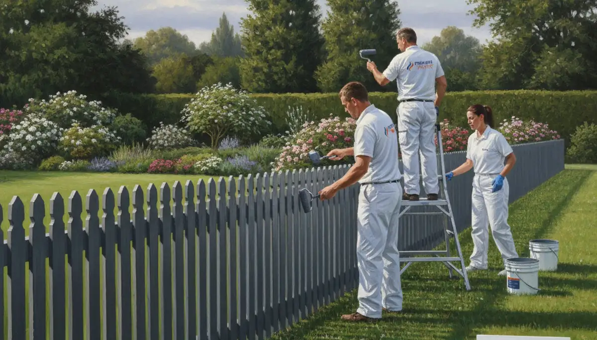 Fence painting service in Ogden, UT for durable weather protection and curb appeal