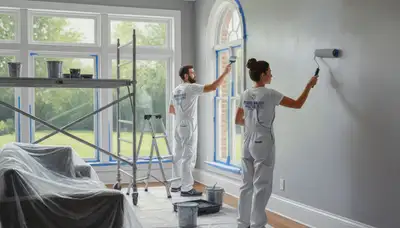 Interior house painting in Ogden, UT by Ogden Paint Pros