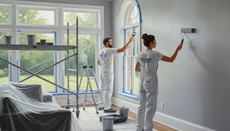 Interior house painting in Ogden, UT by Ogden Paint Pros