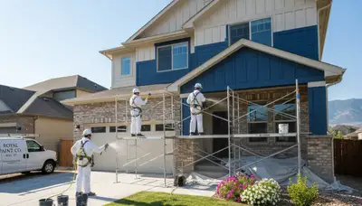 Ogden, UT painting contractor providing professional interior and exterior house painting services