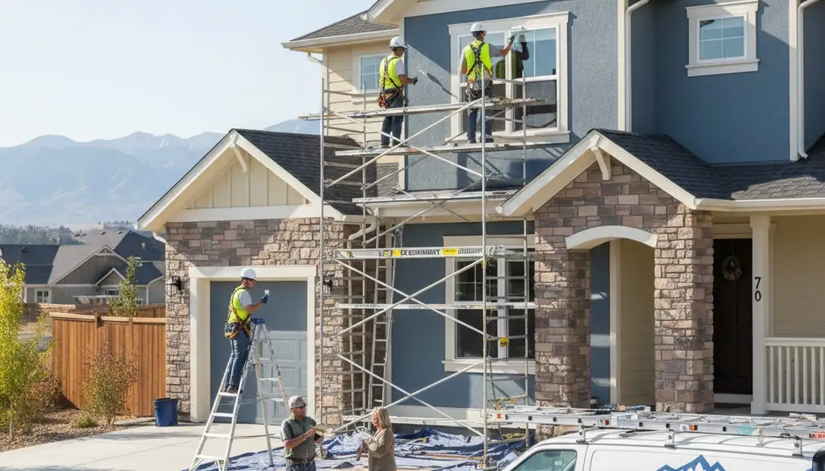Painting contractor in Ogden, UT providing professional interior and exterior painting services