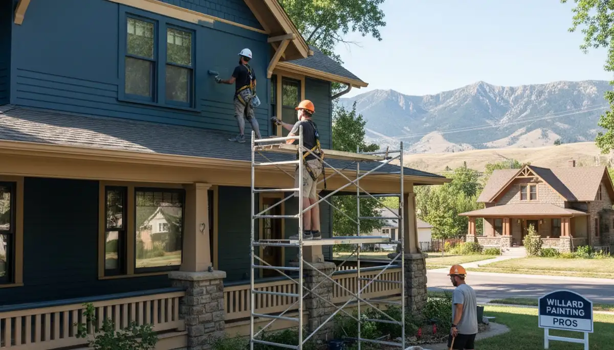Painting contractor in Ogden, UT providing professional interior and exterior painting services